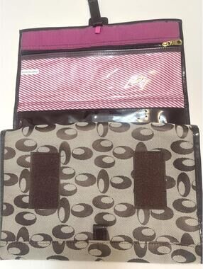 Hanging Makeup Organizer Travel Roll Up Cosmetic Bag Modella Toiletry Case